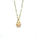 太陽石貓形項鍊 Sunstone Cat Cut Necklace [SS2401]
