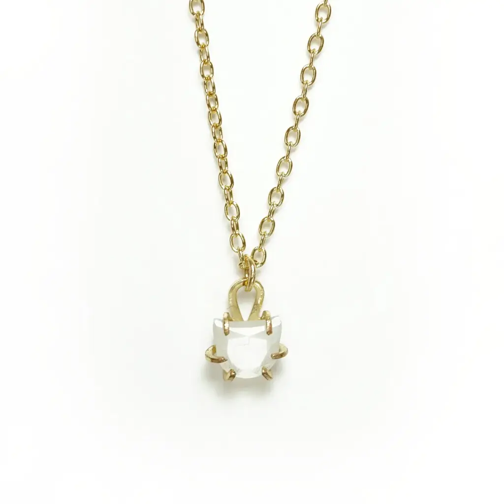 月光石貓形項鍊 Moonstone Cat Cut Necklace [MS2401]